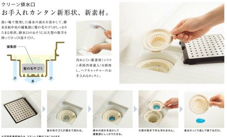 クリーン排水口 クリーン排水口